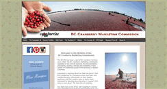 Desktop Screenshot of bccranberries.com